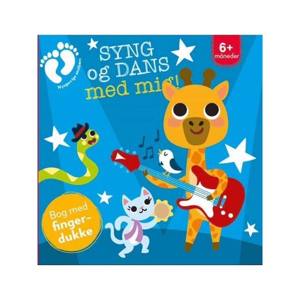 Syng og dans med mig! - med fingerdukke - Børnebog - Papbog