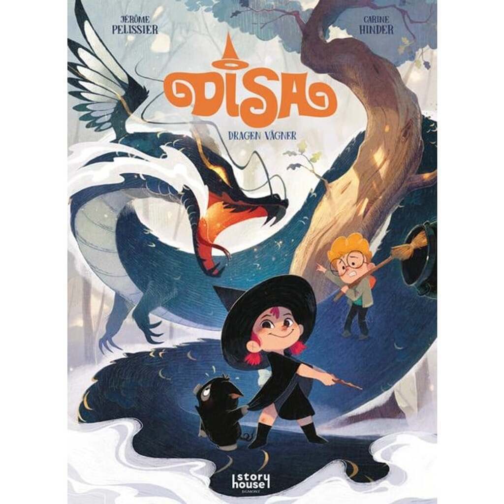 Disa - dragen vågner - Børnebog - Hardback