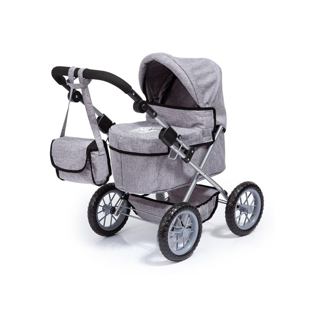 Bayer Design Dolls Pram Trendy - Grey