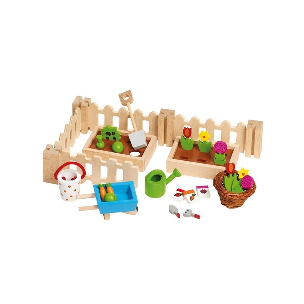 Goki Dollhouse Garden Set 32 pcs.