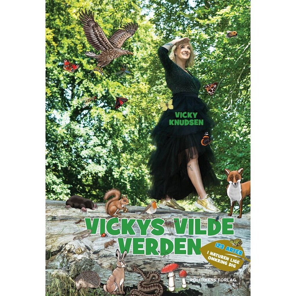 Vickys vilde verden - Børnebog - Hardback
