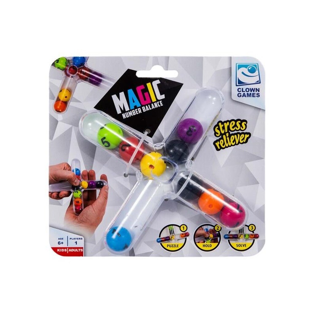 Clown Games - Clown Magic Puzzle Number Balance Game