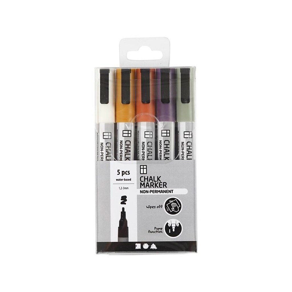 Creativ Company Chalk Markers Pastels 5pcs.