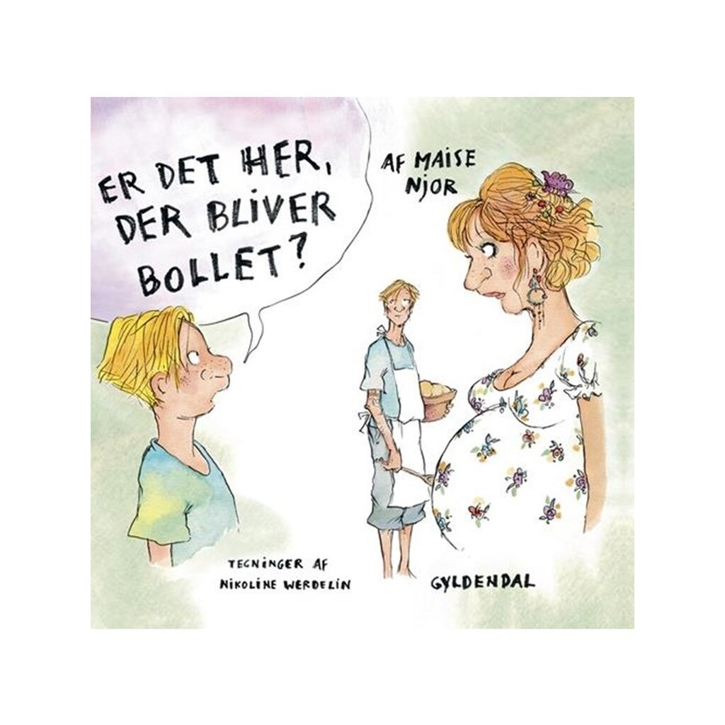 Er det her der bliver bollet? - Børnebog - Hardcover