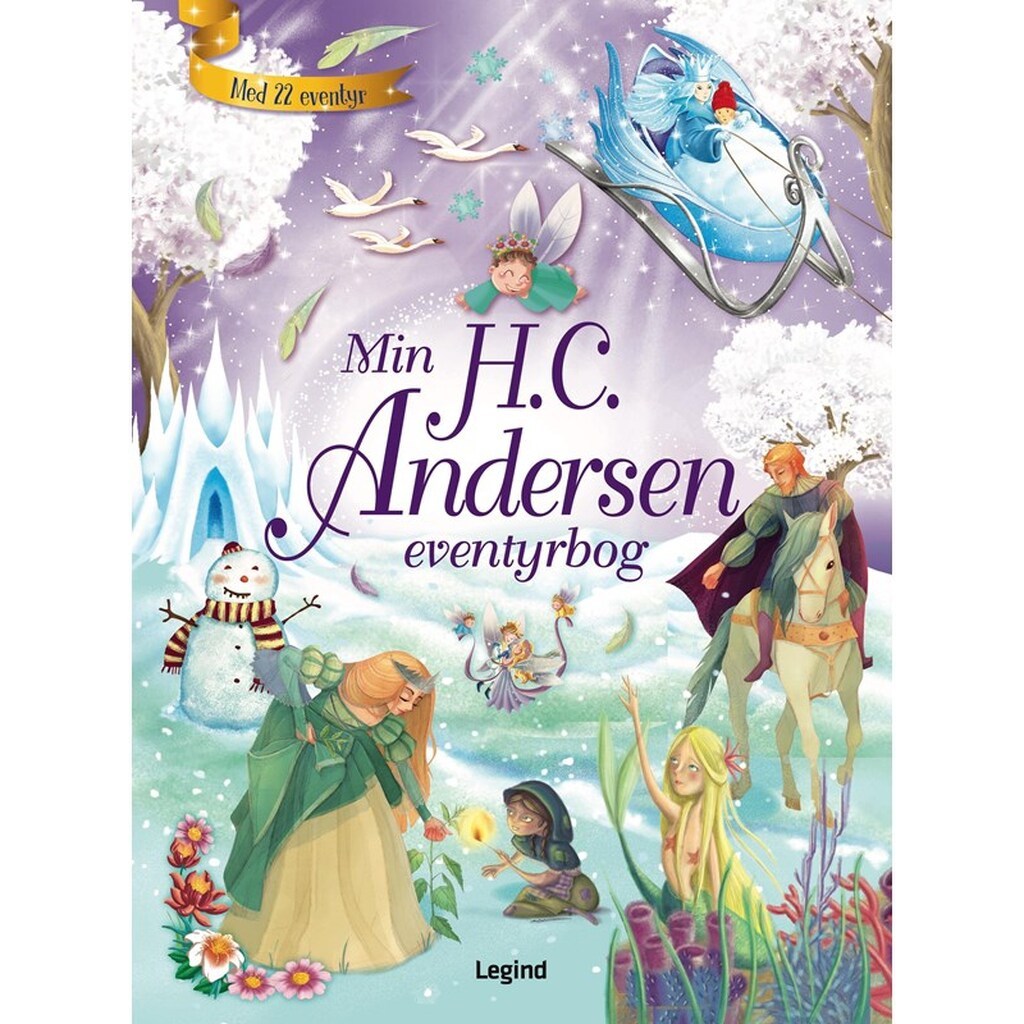Min H.C. Andersen eventyrbog - Børnebog - Hardcover