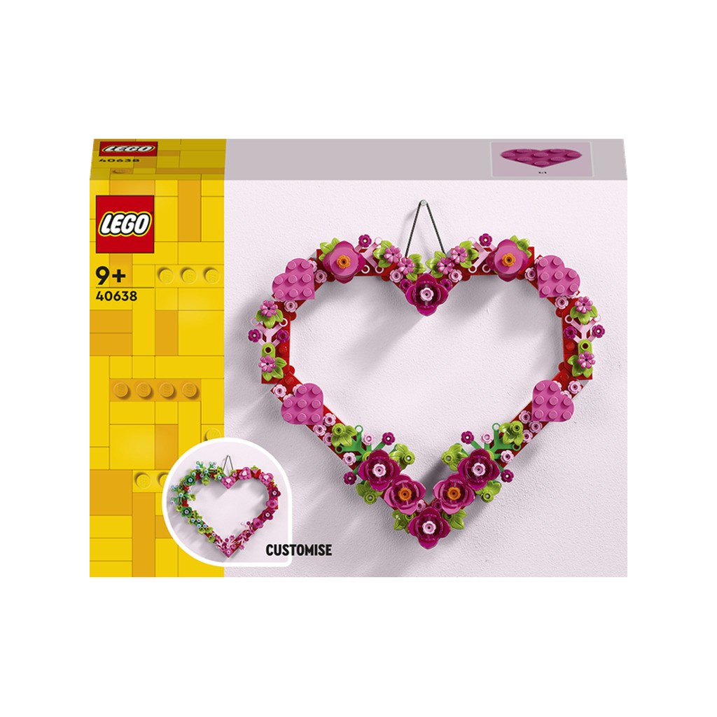 LEGO Flowers 40638 Hjertepynt