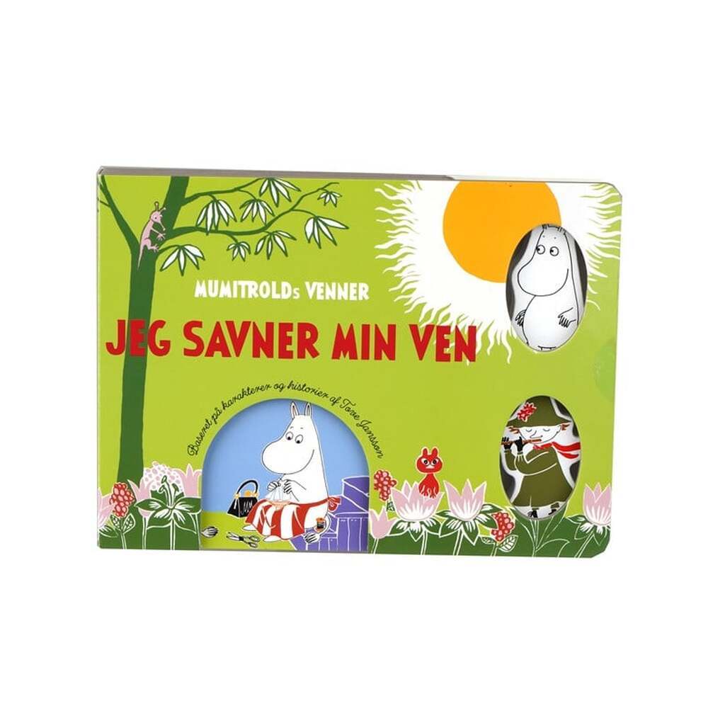 Mumitrolds venner - Jeg savner min ven - Børnebog - Papbog