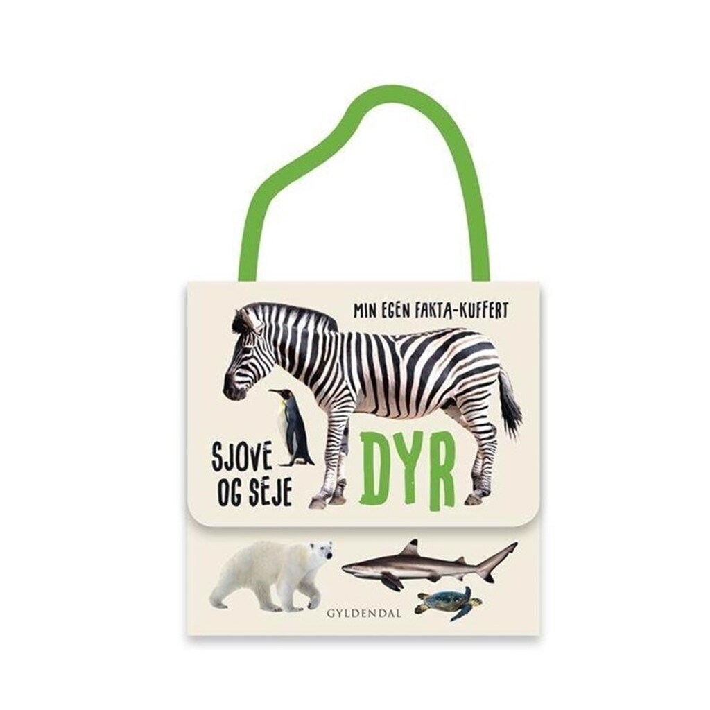 Min egen fakta-kuffert. Sjove og seje dyr - Børnebog - Hardcover