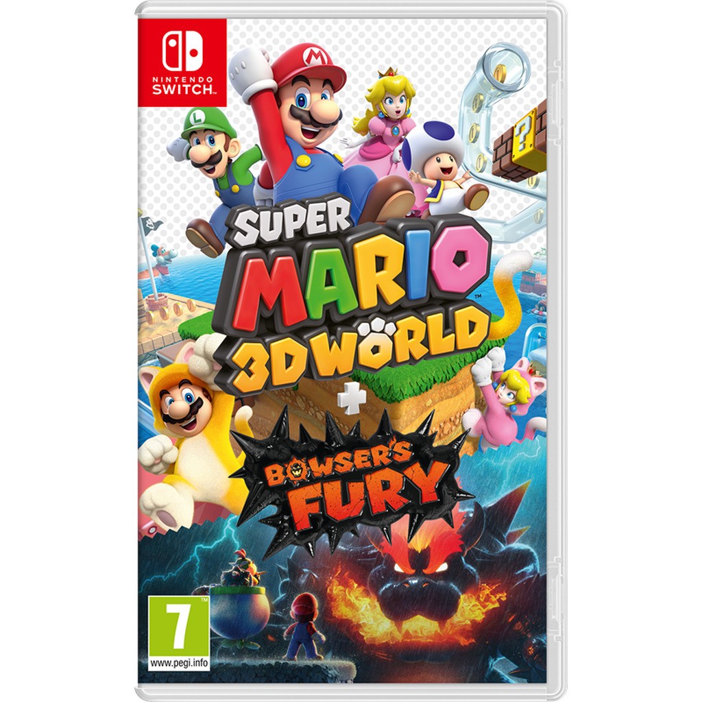 Super Mario 3D World + Bowser&apos;s Fury - Nintendo Switch - Action