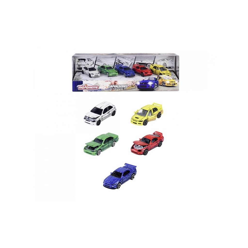Majorette Japan Series 5 Pieces Giftpack