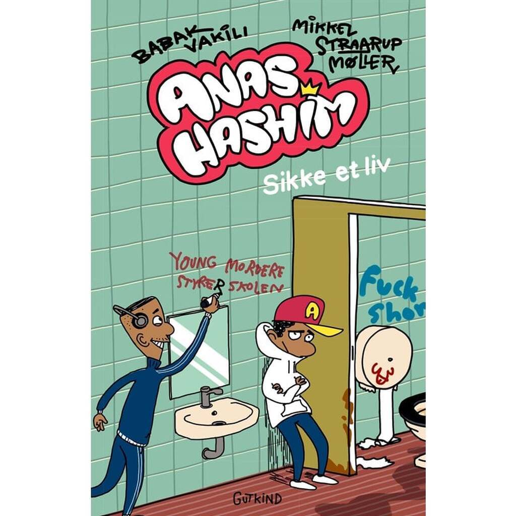 Anas Hashim - Sikke et liv - Børnebog - Hardcover