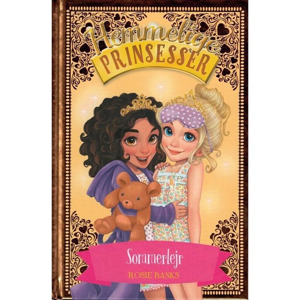 Hemmelige Prinsesser 3: Sommerlejr - Børnebog - hardcover
