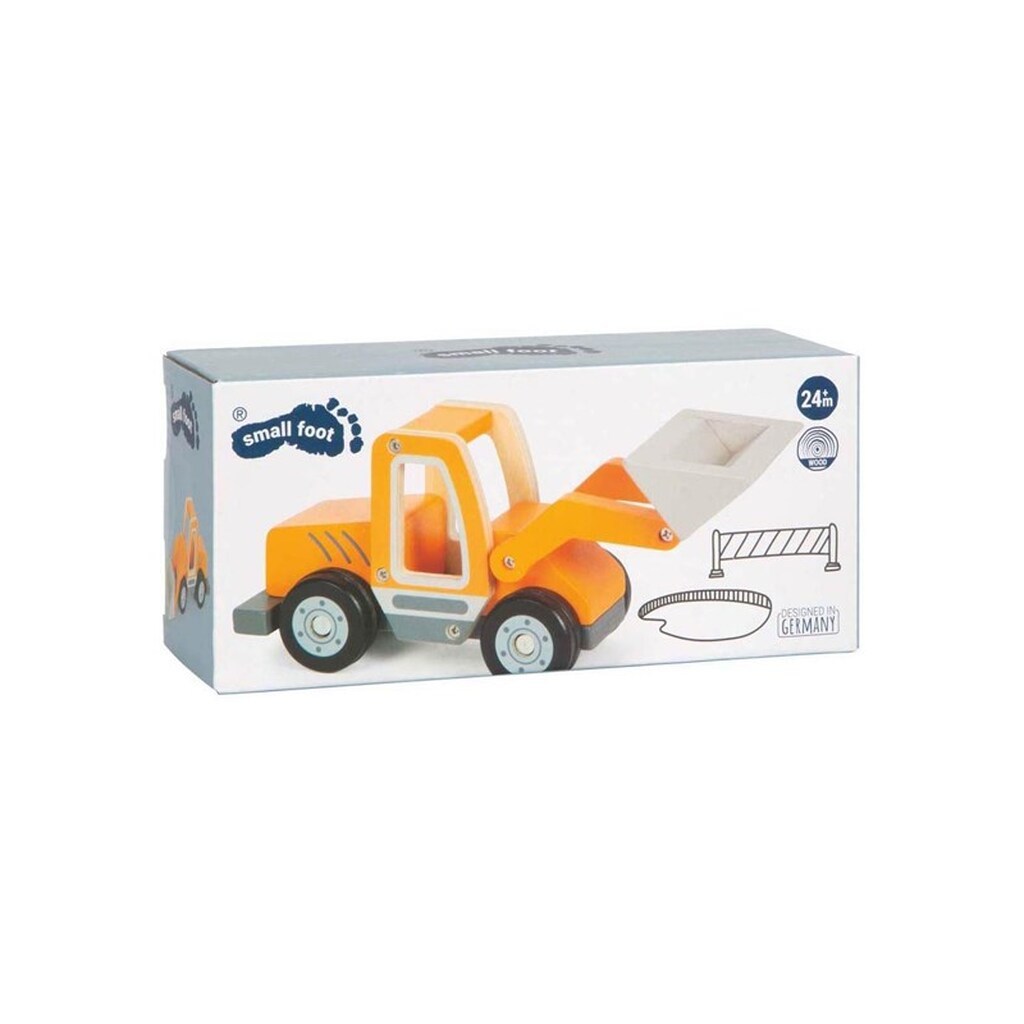 Small Foot - Wooden Wheel Loader with Shovel