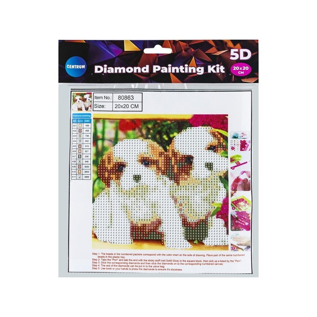 CENTRUM Diamond Painting 20*20cm. HUND