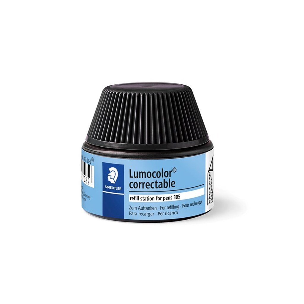 Staedtler REFILL, 4 STK, T/ LUMOCOLOR 305 SORT