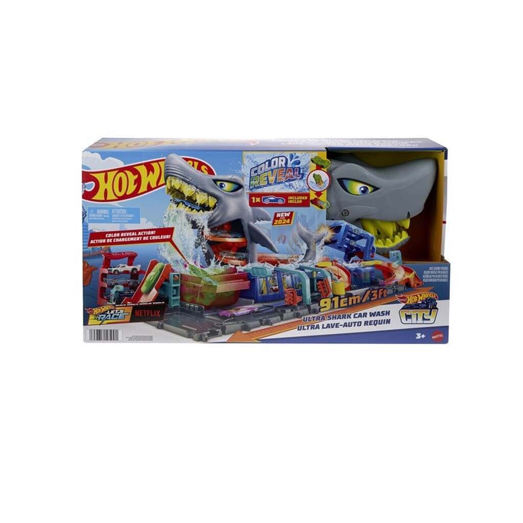 Hot Wheels City Ultra Shark Bilvask