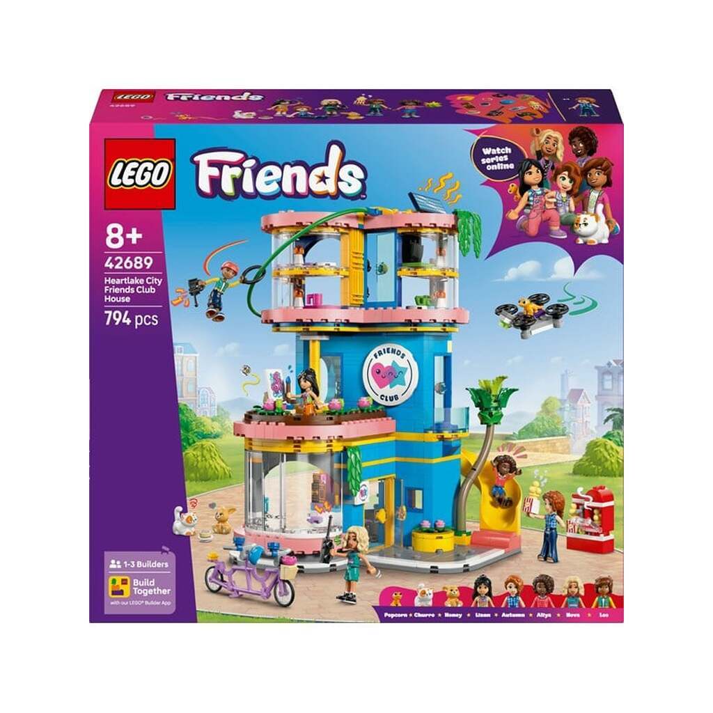 LEGO Friends 42689 Heartlake City Venskabsklub-hus