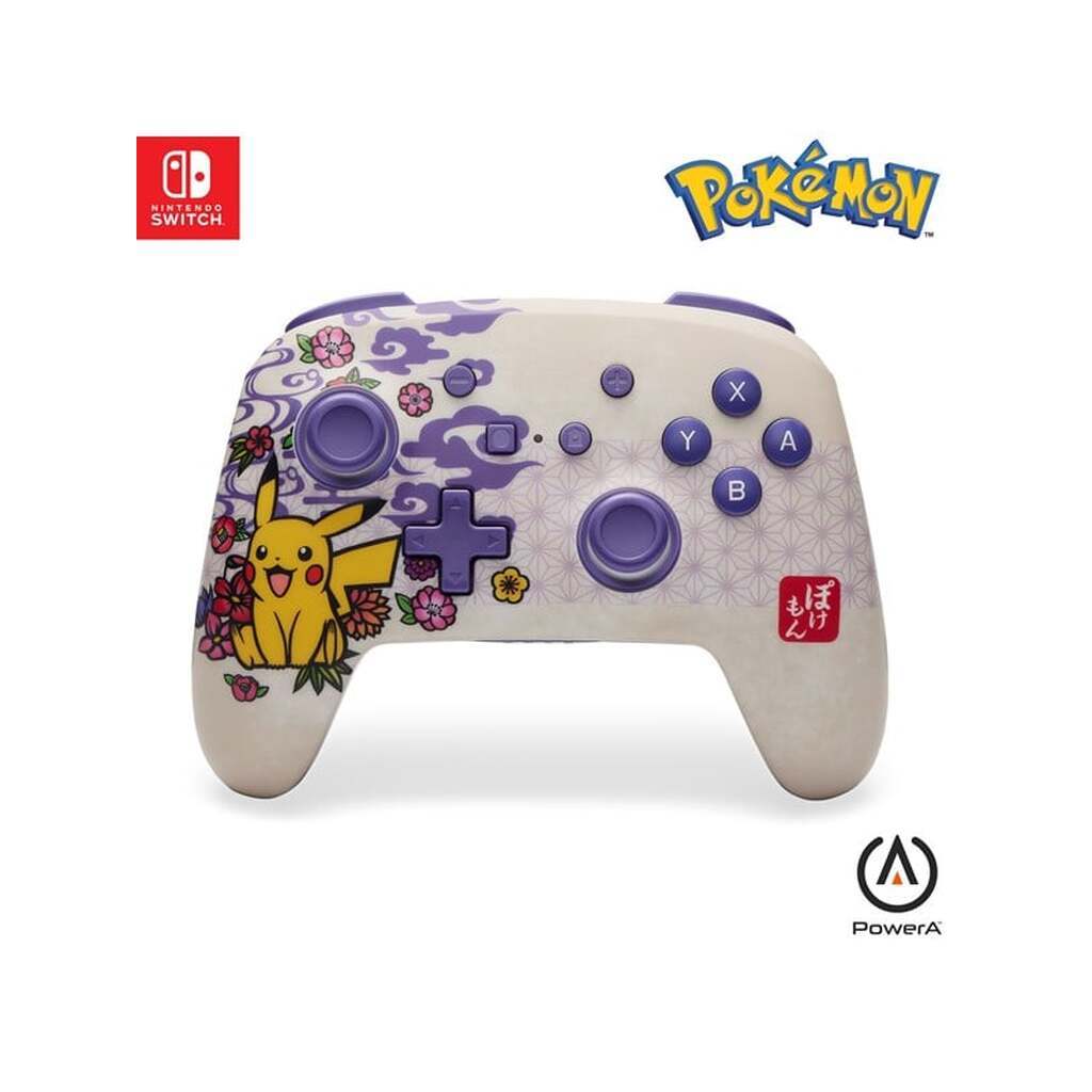 PowerA Enhanced trådløs controller til Nintendo Switch - Pokémon Blossom