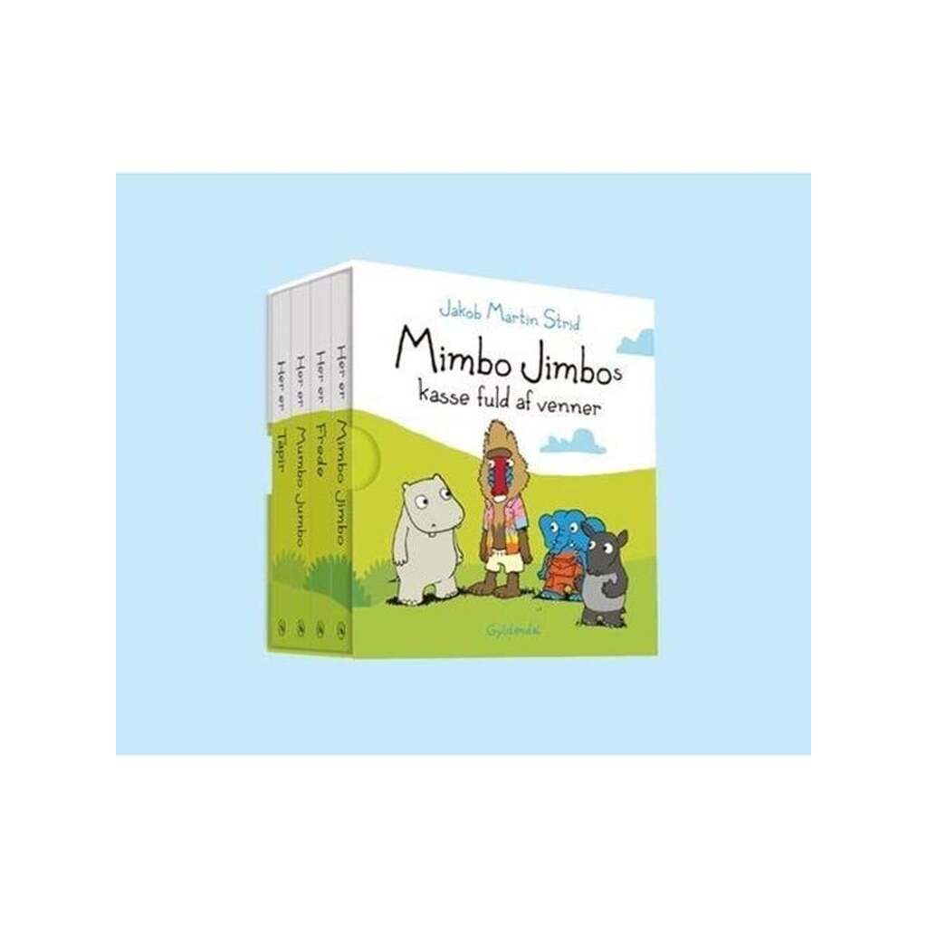 Mimbo Jimbos kasse fuld af venner - Børnebog - Papbog