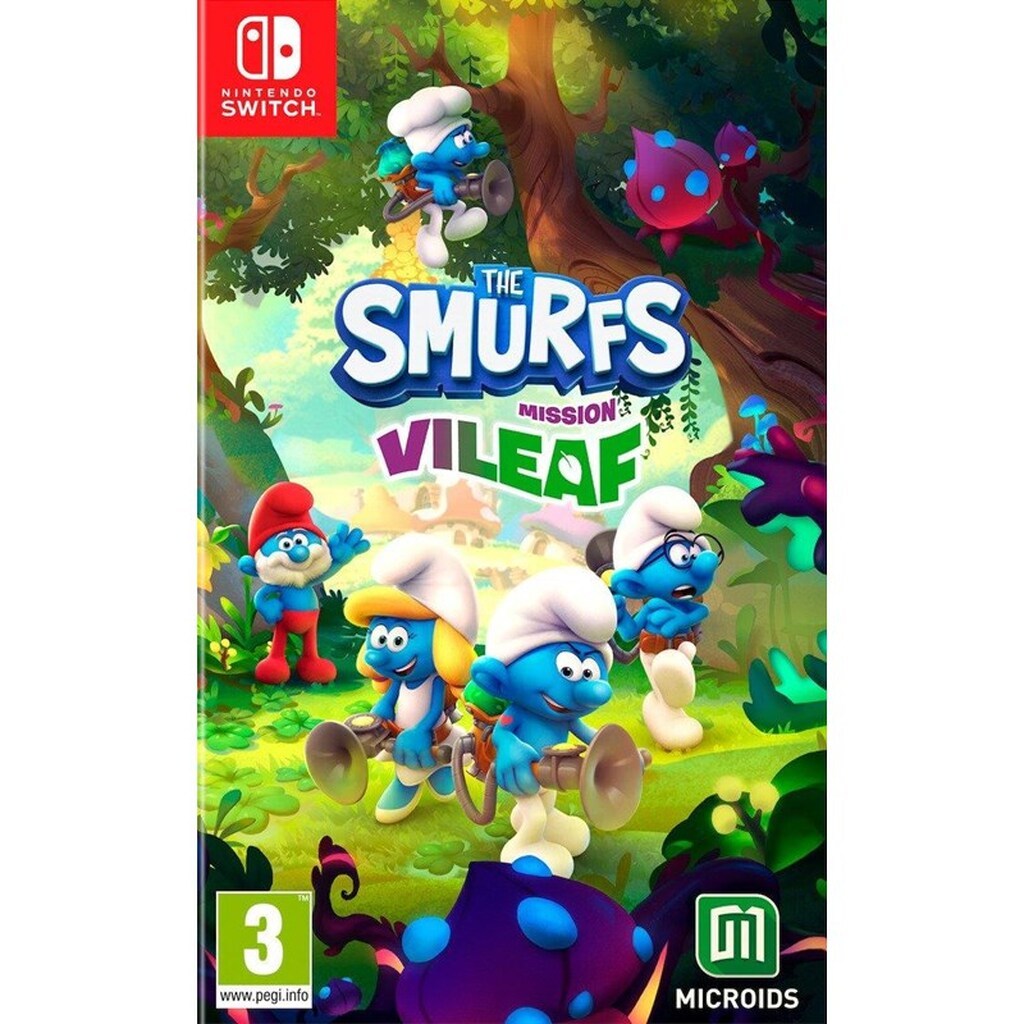 The Smurfs: Mission ViLeaf - Nintendo Switch - Platformer