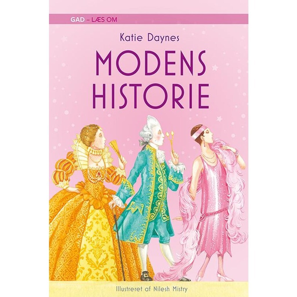 Læs om: Modens historie - Børnebog - Hardcover