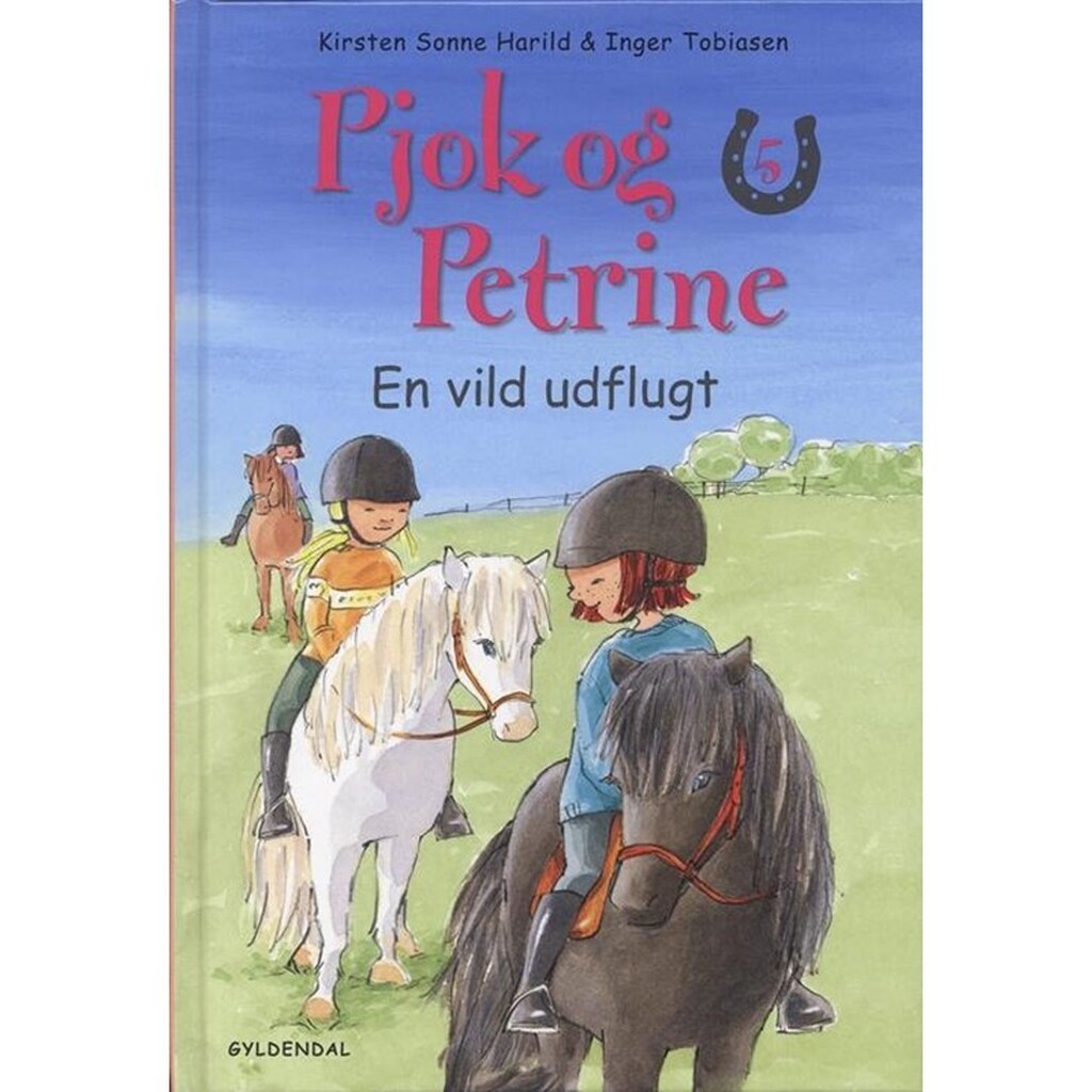 Pjok og Petrine 5 - En vild udflugt - Børnebog - Hardcover