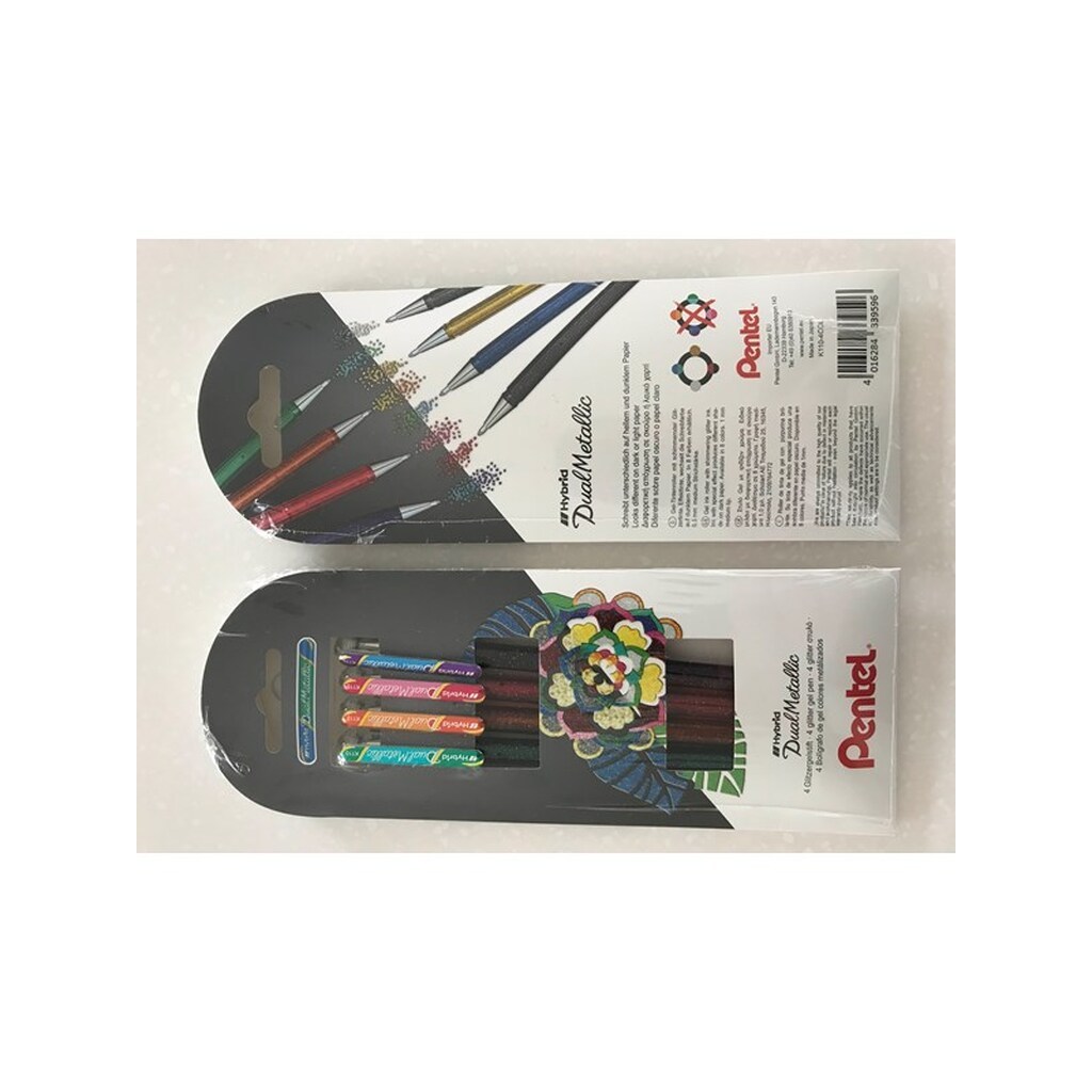 Pentel K110-4COL Dual Metallic Roller