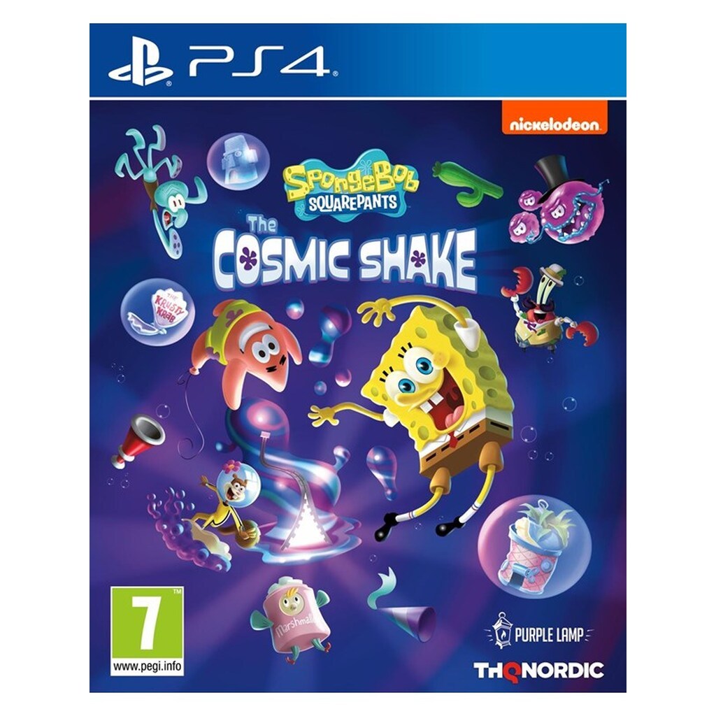 Spongebob Squarepants: The Cosmic Shake - Sony PlayStation 4 - Platformer