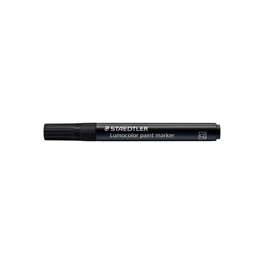 Staedtler LUMOCOLOR PAINTMARKER 10 stk SORT