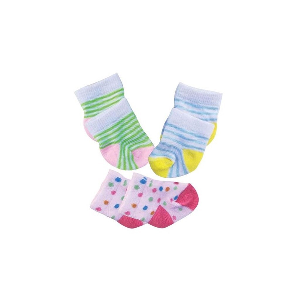 Heless Doll Socks 3 Pairs 35-45 cm