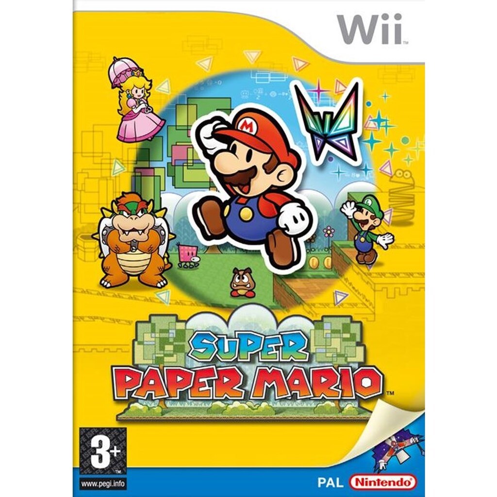 Super Paper Mario - Nintendo Wii - Action