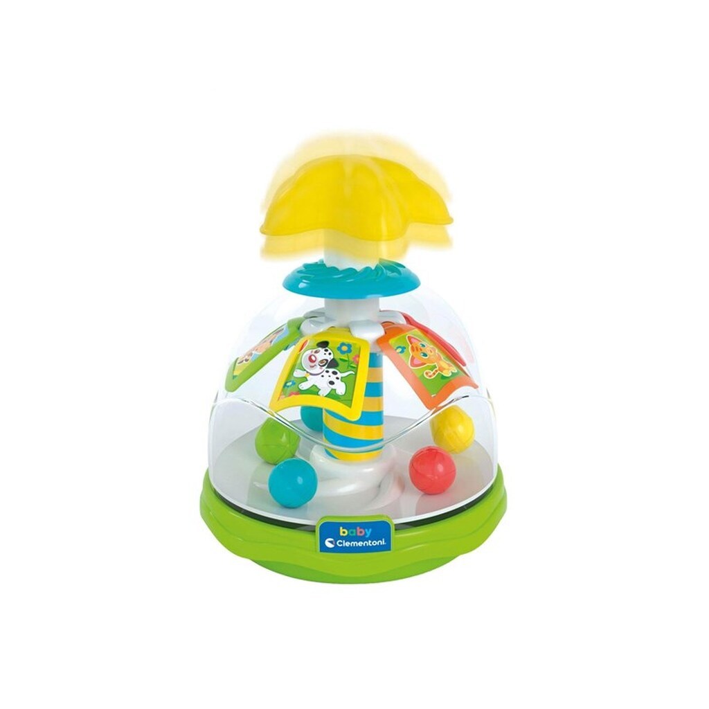 Clementoni Baby Spinning Top Animals