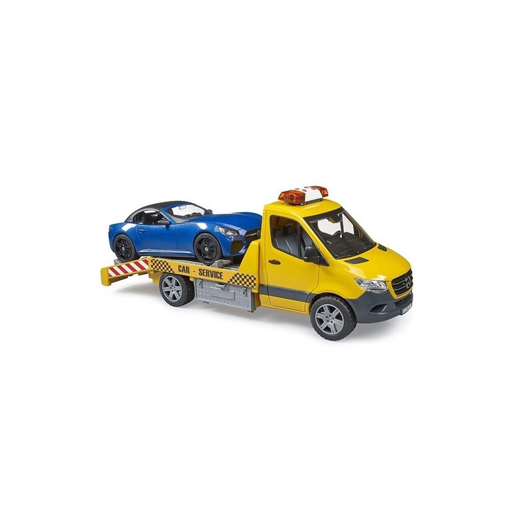 Bruder MB Sprinter transporter with  Roadster and L &amp; S Module