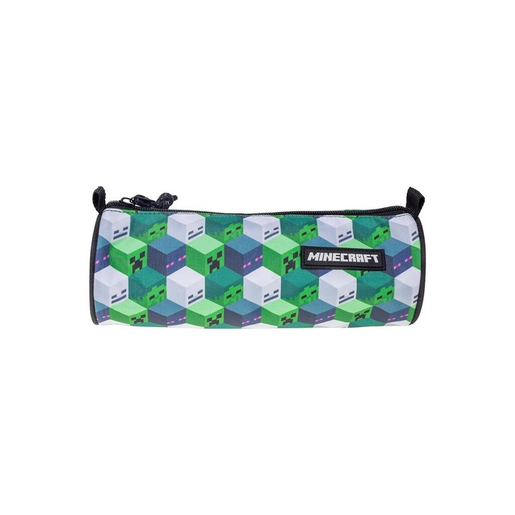 Euromic MINECRAFT Round pencil case 22 x 7 cm