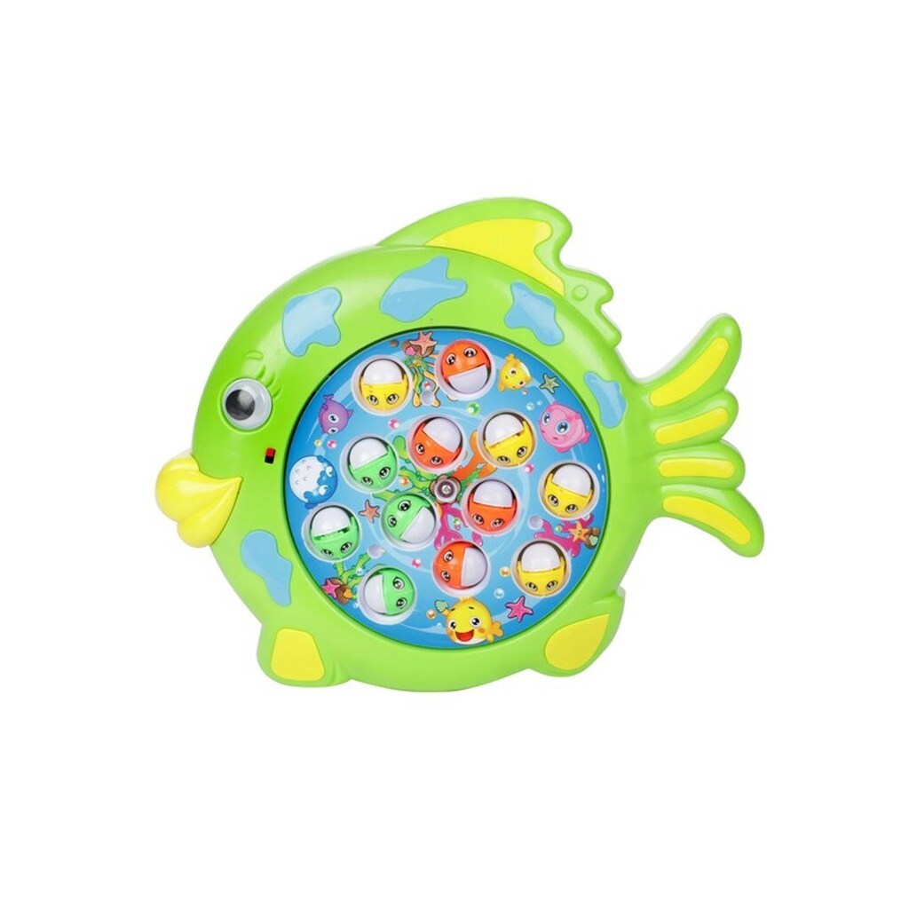 Toi-Toys - Fishing Game Spinning Table Catch the Fish with Sound