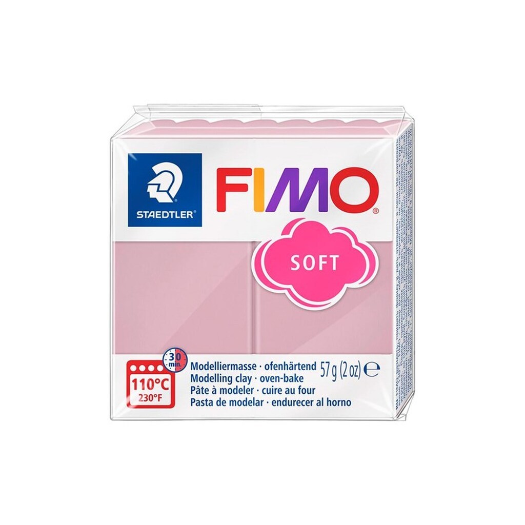 Staedtler FIMO modeller Soft 57g. Jordbær