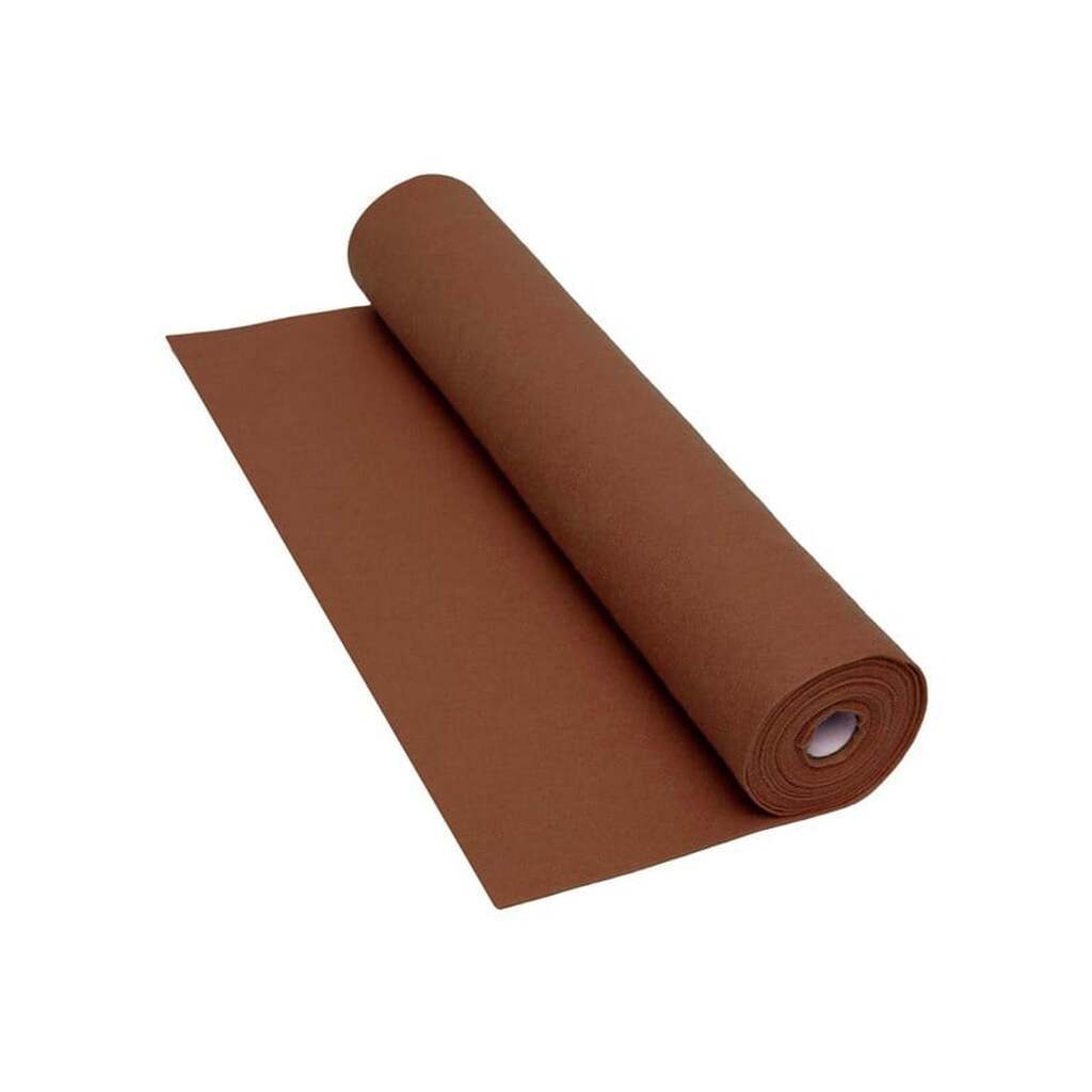 Colorations - Brown Felt Roll - 160 gsm 5 m x 45 cm