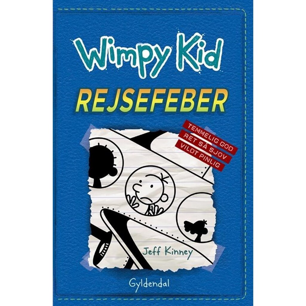 Wimpy Kid 12 - Rejsefeber - Børnebog - Hardcover