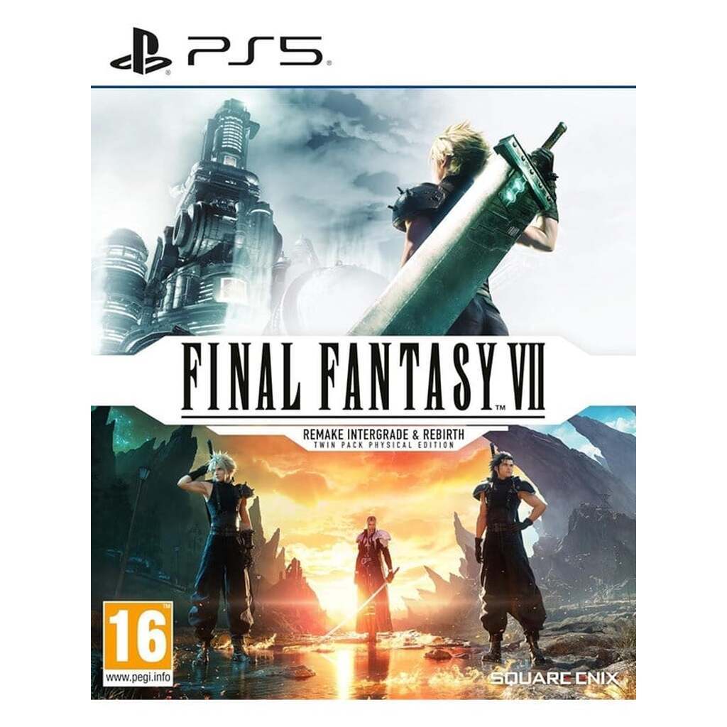 Final Fantasy VII Remake Intergrade &amp; Rebirth Twin Pack - Sony PlayStation 5 - RPG