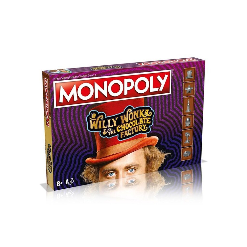Winning Moves Monopoly Willy Wonka and the Chocolate Factory (English)