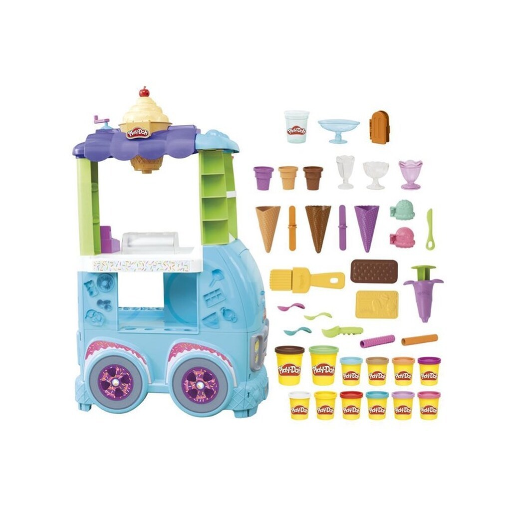 Play-Doh Kitchen Creations Ultimate Ice Cream Truck-legesæt
