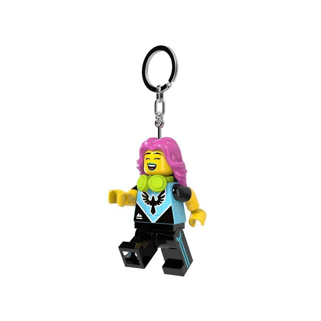 Euromic LEGO® Minifigures&#8482; Keychain Light Gamer Girl