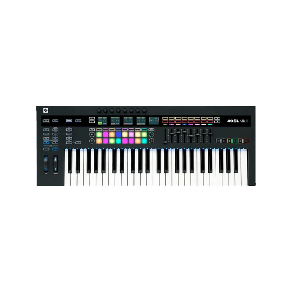 Novation 49SLMK3 - USB / MIDI Controller with 49-keys