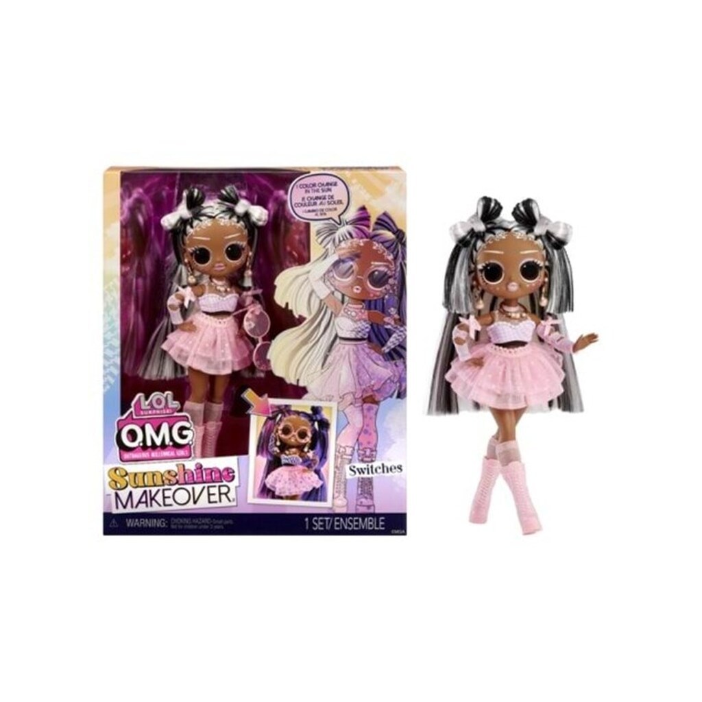L.O.L. Surprise! O.M.G Sunshine Makeover modedukke - Switches