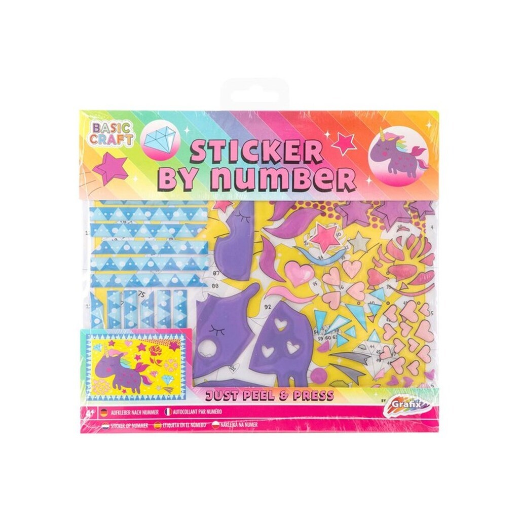 Grafix Sticker by Number - Underwater World