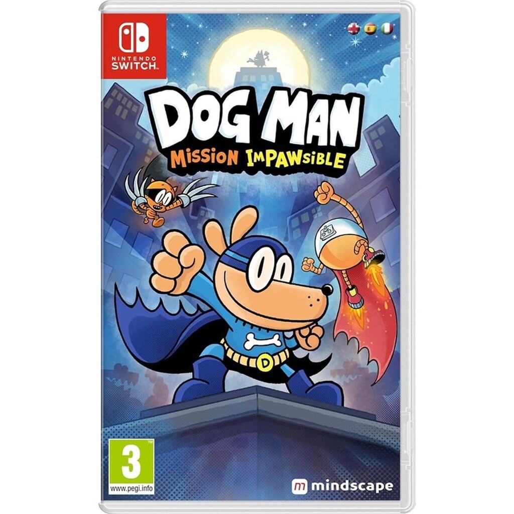 Dog Man: Mission Impawsible - Nintendo Switch - Platformer