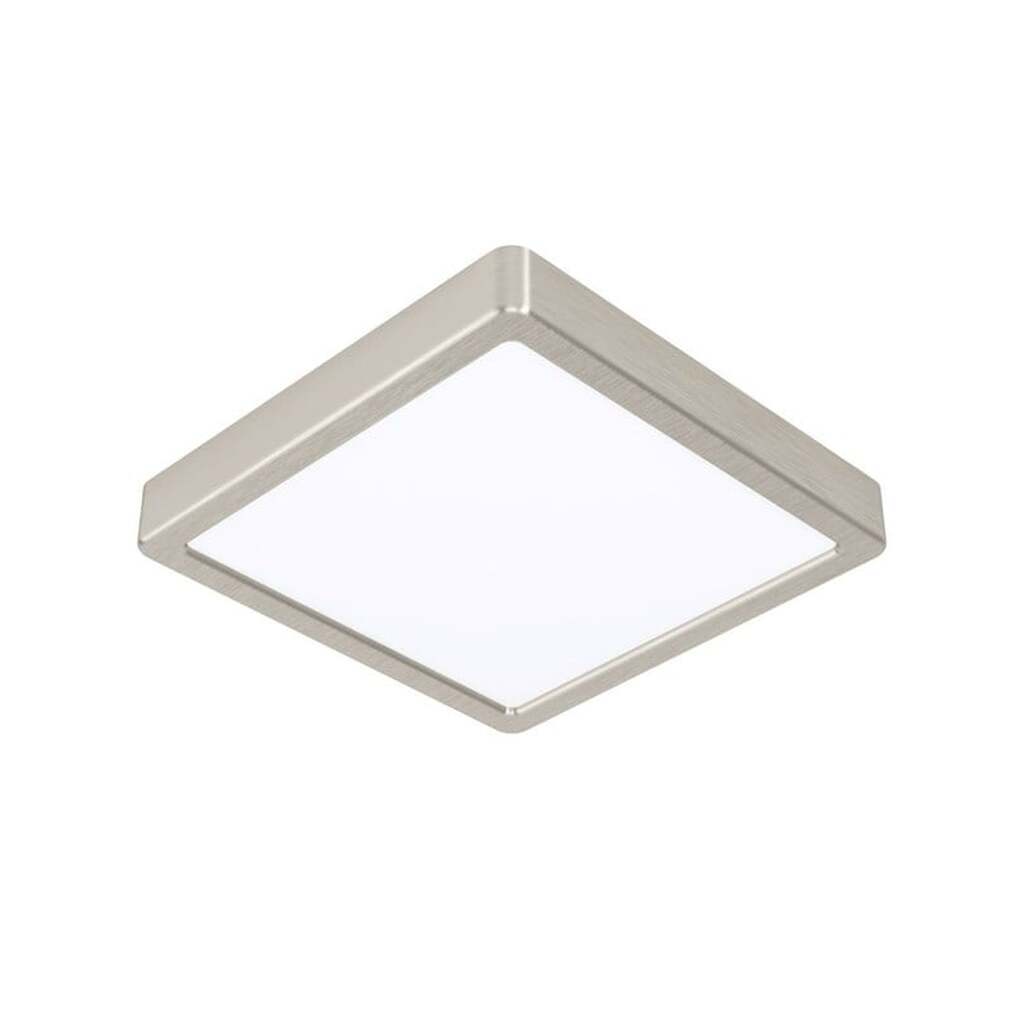 EGLO FUEVA-Z SMART loftlampe, 210x210 mm, børstet stål