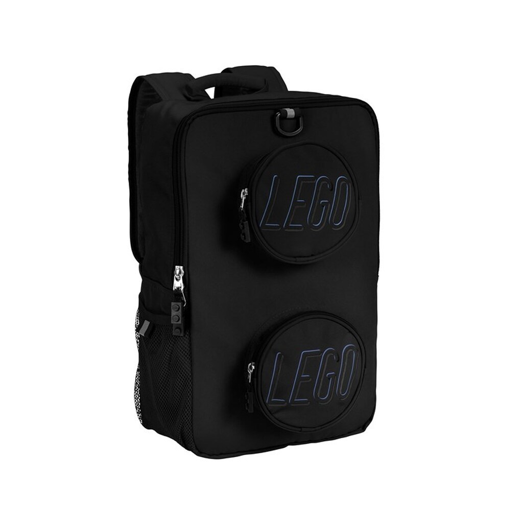 Euromic LEGO® BRICK backpack BLACK 40x25x15 cm 15 L
