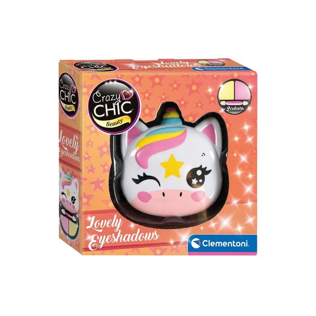 Clementoni Crazy Chic Eyeshadow in Make-up Box Unicorn