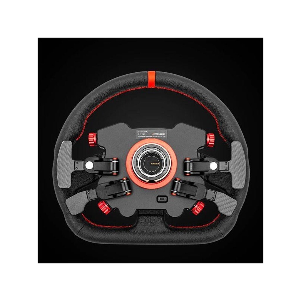 Simagic GT1 D-Shaped Steering Wheel GT Pro Hub(K) - Wheel